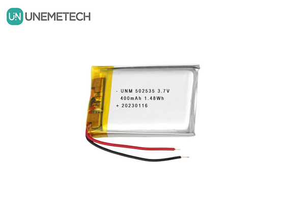 Li Polymer Battery Pack 502535 400mAh 3,7V Batterie für elektronische Geräte