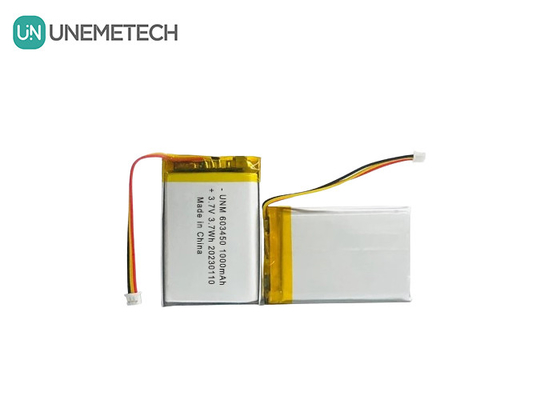 3.7V 1000mAh 603450 wiederaufladbare Lipo-Batterie mit hoher Kapazität für RC-Autos