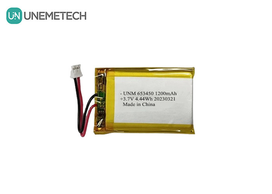 3.7V 1200mAh Lithium-Polymer-Batterie mit schneller Ladung 653450 für Digitalkameras