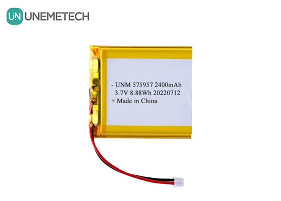 3.7V 2400mAh wiederaufladbare Li-Ionen-Polymerbatterie 575957 für elektronische Waagen