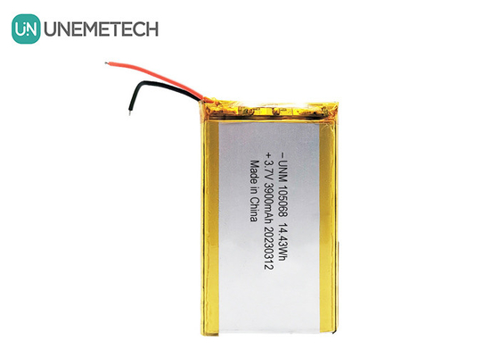 3900mAh Li-Polymer-Batterie mit hoher Kapazität 105068 3.7V Lipo-Batterien für Tabletten