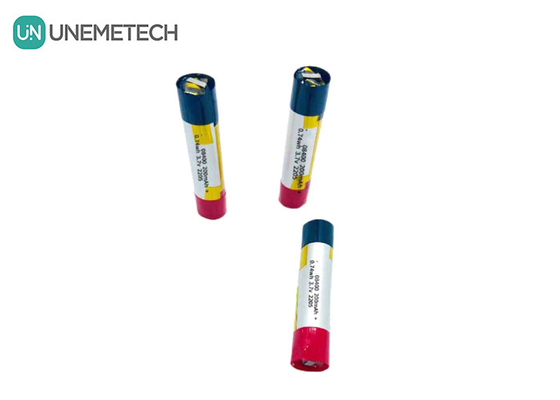 08400 Zylindrische Lipo-Batterie 3,7 V 200 mAh Wiederaufladbare Lithium-Ionen-Batterie für den Smart Pen