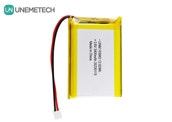 Hochspannung Lipo-Batterie 103962 3,8V 3400mAh LiHV-Batterie für Digitalkamera