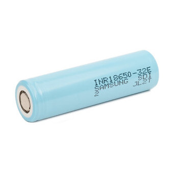 Samsung 32E 18650 3200mAh 6.4A Batterie 3.65V Zylindrische Lithium-Ionenzelle INR18650-32E