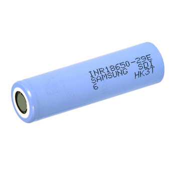 Samsung 29E 18650 2850mAh 2.75A Batterie 3.65V Zylindrische Lithium-Ionenzelle INR18650-29E