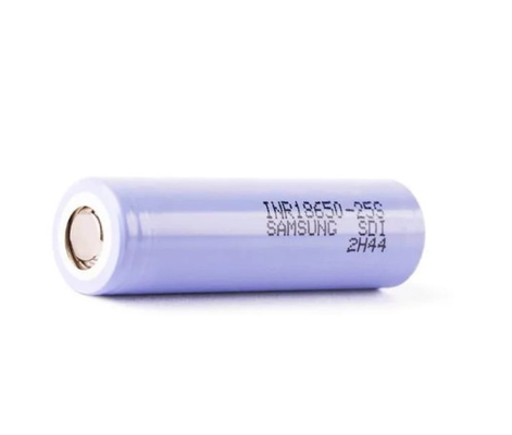 Samsung 25S 18650 2500mAh 20A Batterie 3.6V Zylindrische Lithium-Ionenzelle INR18650-25S