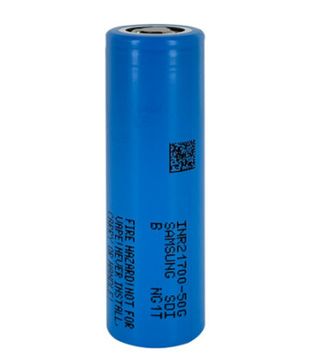 Samsung 50G 21700 5000mAh 9,8A Batterie 3,63V Lithium-Ionen Batteriezelle INR21700-50G