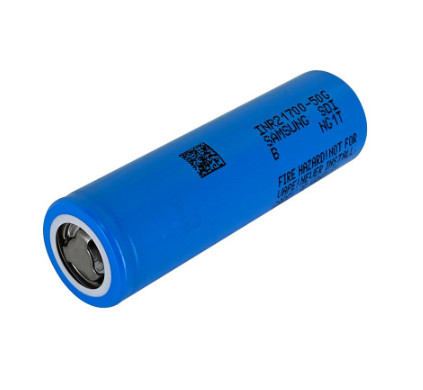 Samsung 50G 21700 5000mAh 9,8A Batterie 3,63V Lithium-Ionen Batteriezelle INR21700-50G