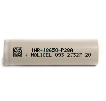 Molicel INR-18650-P28A 18650 Batterie 3.6V 2800mAh mit 35A Max Kontinuentententladestrom