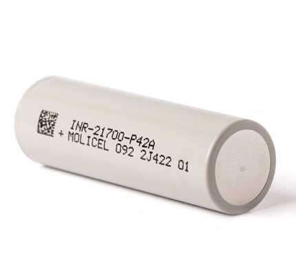 Molicel 21700 P42A 4200mAh 45A Batterie INR-21700-P42A Flat Top Batterie