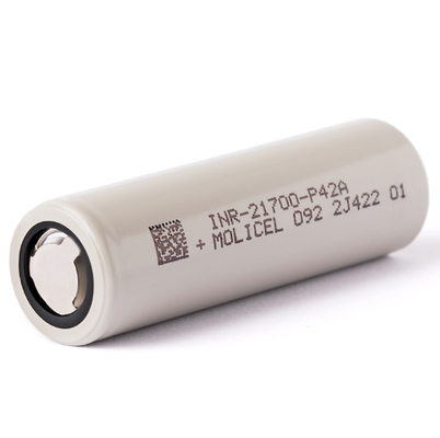 Molicel 21700 P42A 4200mAh 45A Batterie INR-21700-P42A Flat Top Batterie