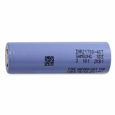 Samsung 40T 21700 4000mAh 35A Batterie 3.6V Lithium-Ionen-Batteriezelle INR21700-40T