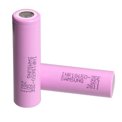 Samsung 35E 18650 Batterie 3500mAh 8A 3.6V Zylindrische Lithium-Ionenzelle INR18650-35E