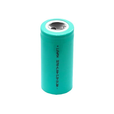 LiFePO4 32700 3.2V 6000mAh LFP-Batterie Zyklindrische Lithium-Eisen-Phosphorat-Batterie