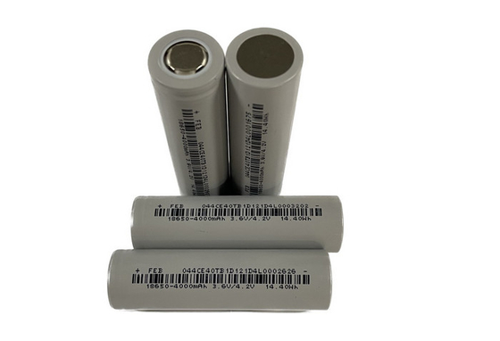 Hochkapazität 18650 Batterie 3800mAh 4000mAh 3.6V Zylindrische Lithium-Ionen-Wiederaufladungszelle