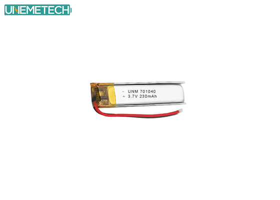Bluetooth-Kopfhörer Lipo-Batterie 701040 3,7 V 230mAh mit CE und IEC62133 genehmigt