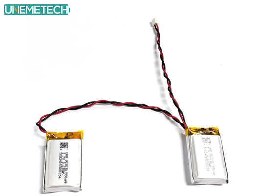 2C Schnellladbare Lipo-Batterie 902030 2P 3.7V 1100mAh Lithium-Polymer-Batterie