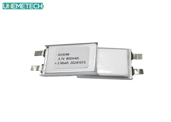 20C hohe Entladung 3.7V 800mah Lipo-Batterie 653048 für RC Flugzeug