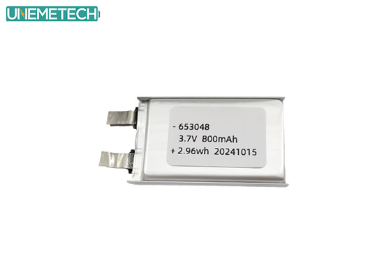20C hohe Entladung 3.7V 800mah Lipo-Batterie 653048 für RC Flugzeug