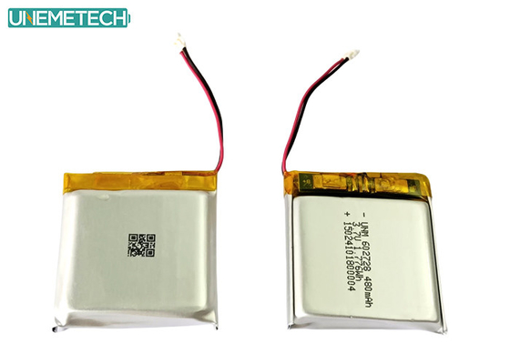3.7V 480mAh 602728 Wiederaufladbare Li-Ionen-Polymer-Batterie für Mini-Recorder