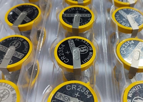 CR2354 3V Knopfbatterie 560mAh Primär-Lithium-Batterie mit Löten-Tags für Reiskocher